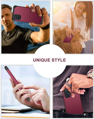 For Samsung Galaxy A71 5G Case 6.7 inch Protective Hybrid Hard Armor Phone Cover - Picture 8 of 8
