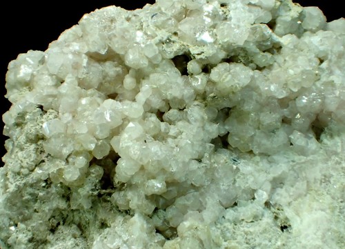 RARE White Colorless Grossular Garnet Fine Mineral Specimen Jeffrey Mine Quebec - Picture 7 of 9