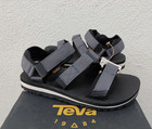 TEVA DARK SHADOW CROSS STRAP TRAIL STRAPPY HIKING SANDALS, MEN US 9/ EUR 42 ~NEW