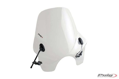 Puig Touring 1 Pantalla Parabrisas Deflector Claro Daelim VT 125 Evolution 99-03 - Imagen 3 de 9