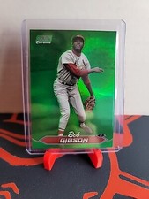 Bob Gibson 2024 Topps Stadium Club GREEN Refractor #202 St. Louis Cardinals