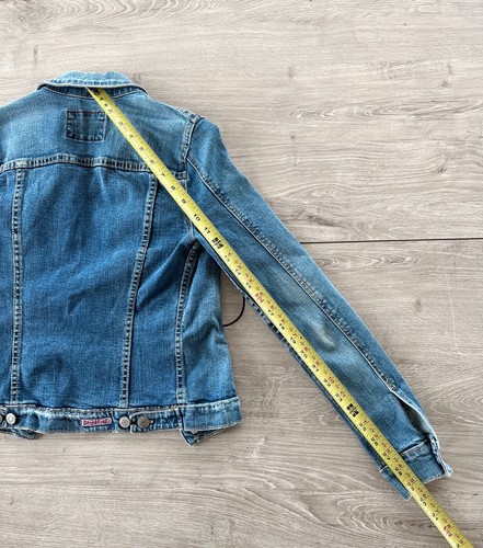 Vintage Hudson Girls Denim Jacket Size Small Made In USA Old School Rock N Roll - Picture 10 of 12