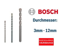 Bosch Broca para Hormigón ⌀ 3mm-12mm Metal Duro Ladrillo Albañilería