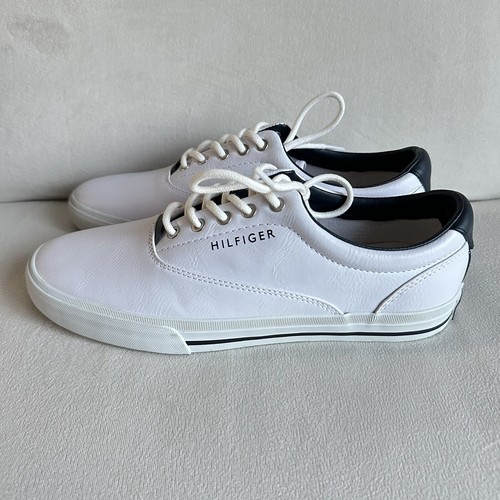 Tommy Hilfiger Shoes Mens 7.5 Sneakers Phelipo Leather TMPHELIPO9-C White