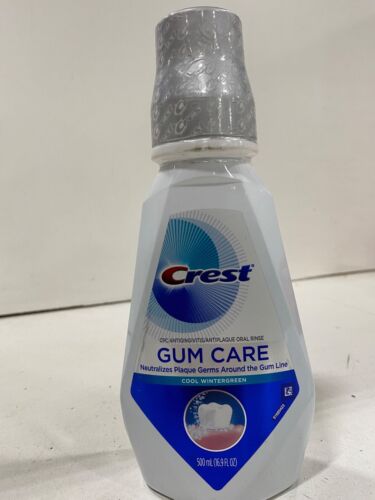 Crest Gum Care Mouthwash, Anti-Gingivitis Cool Wintergreen, 16.9 FL - Picture 1 of 1
