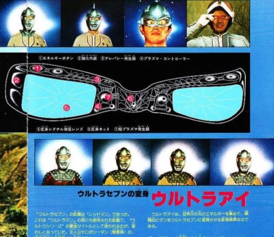 ウルトラセブン ULTRA-EYE サイン入り 1/1 Ultraseven Ultra Eye 1/1 Scale Display Model Autographed