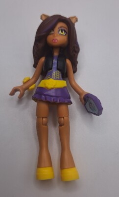 Monster High Mega Bloks Series 3 Ghouls Skullection 2017 ClawdeenWolf Figure