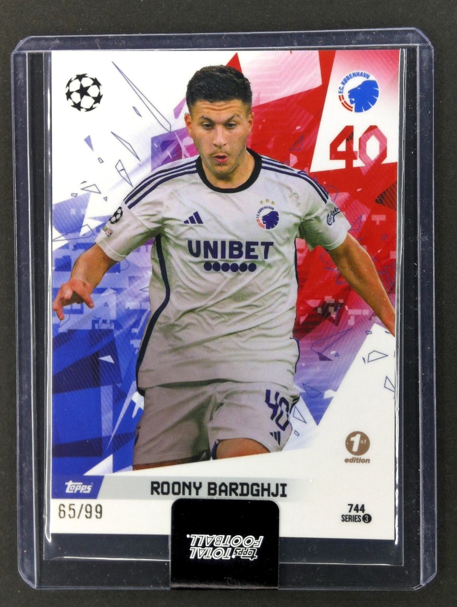 2023-24 Topps Total Football #744 Roony Bardghji First