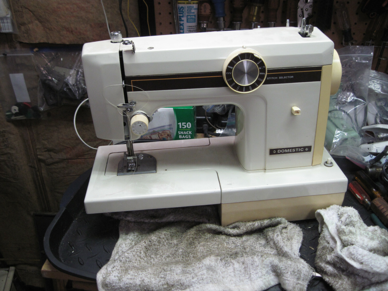 Domestic 3900F Sewing Machine Front Free Arm Extension Table eBay
