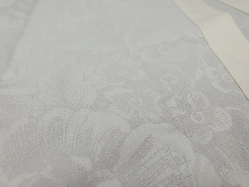 Set Of 5 Waterford Fine Linens Peony Platinum Cloth Napkins 21"x21" New - Picture 4 of 4
