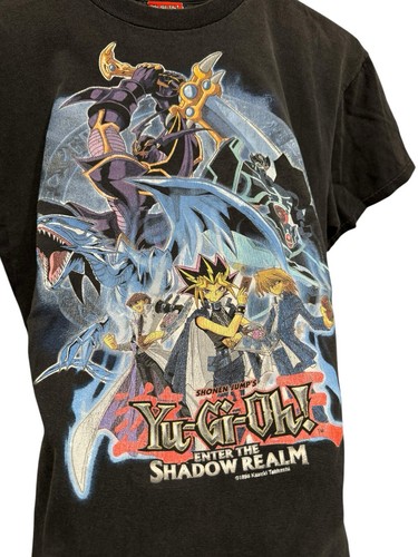 Vintage 1996 Yu-Gi-Oh Enter The Shadow Realm Shonen Jumps T Shirt Tee Youth XL - Picture 4 of 7