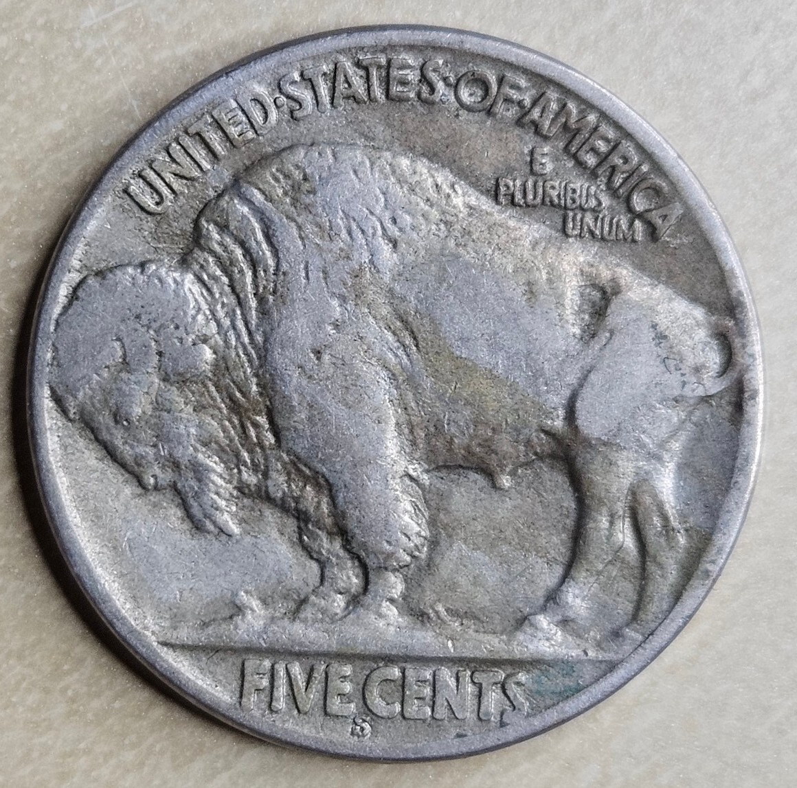 1927-S Buffalo Nickel 5c VF Very Fine Or Extremely Fine XF Semi