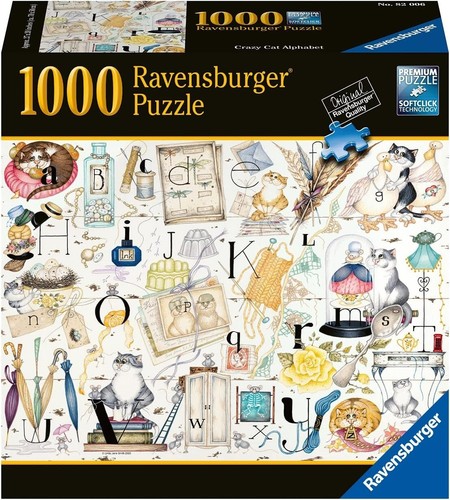 Ravensburger Catfish 1000 Piece Jigsaw Puzzle for Adults 82006 - Picture 2 of 7
