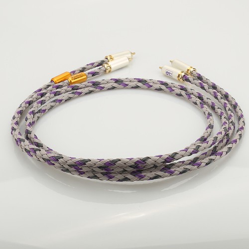 XLO Pair HiFi Audio 6N OCC RCA Cable Signature S3-1 Singled Ended Interconnect - Bild 6 von 7