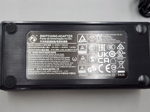 Korg FJ-SW20171903420D Power Supply Charger For HAVIAN-30 LP-380-73 LP-380 LP-38 - Picture 2 of 3
