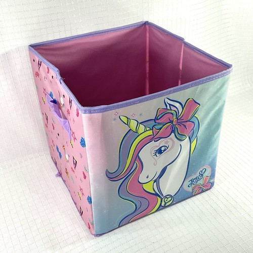 Jojo Siwa LOT (3) Unicorn Storage Cubes (1) Tablet Pillow (1) Purse (1) Backpack - Picture 12 of 24