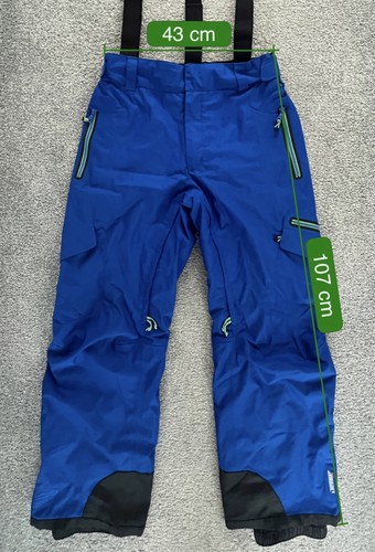 Eider Men’s Snow Pants Defender 2LS Waterproof Insulated Blue Size M - Photo 2/9