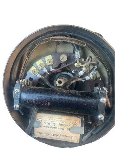 Seltenes American Electric C 1902 Pat Pending Monophone 24K Gold Plate? High Cradle - Bild 18 von 24