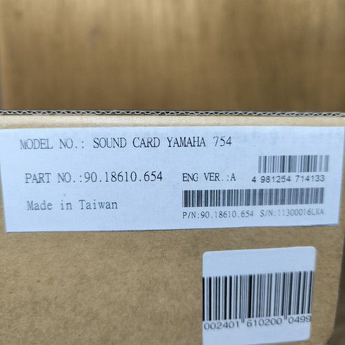 Expert Oriented YMF-754PCI Karta dźwiękowa YAMAHA YMF-754 Chip Nieużywany - Zdjęcie 3 z 3