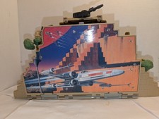 Star Wars 1997 Micro Machines Action Fleet YAVIN REBEL BASE And B-wing   X-wing