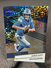 2025 Revolution Jared Goff Fireworks /49 #64 Detroit Lions NFL