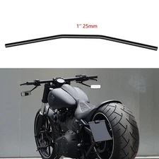 Matte Black Motorcycle Handlebar 1" 25mm Drag Bars For Harley Breakout Bobber