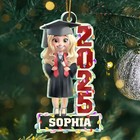 Funny Graduation Ornament – Personalized Custom Acrylic Keepsake Gift