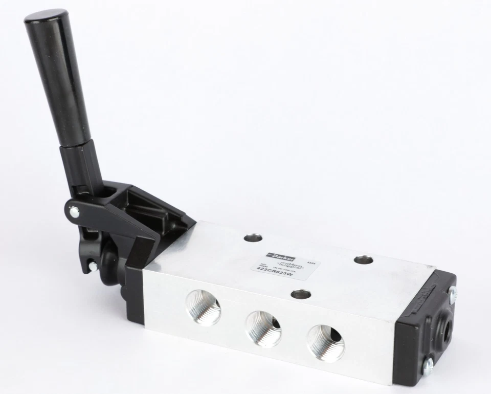 Parker 422CR023W 4/3 Detent Lever Directional Control Valve, 3/8"NPT - Image 4 of 4