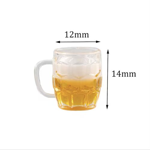 RC 1/10 1/12 Scale Accessories BIERKRÜGE MIT Bier (4) GLAS - Bild 10 von 15