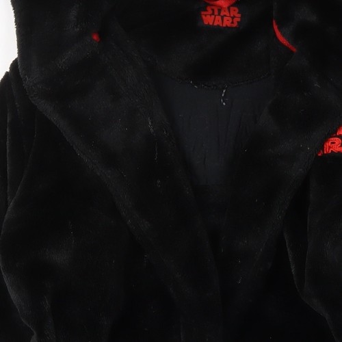 Marks and Spencer Boys Black Star Wars Fleece Robe 7-8 Years - Picture 9 of 12