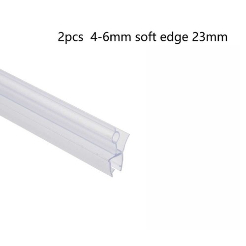 Duschtür PVC Dichtungsstreifen Wasserabweiser (passend für 6/8/10/12 mm starkes Glas) - Bild 23 von 37