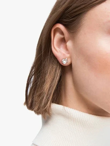 KATE SPADE Post EARRINGS Faux Pearl LITTLE GEMS Cluster STUDS New ~ FREE SHIP - Picture 3 of 5