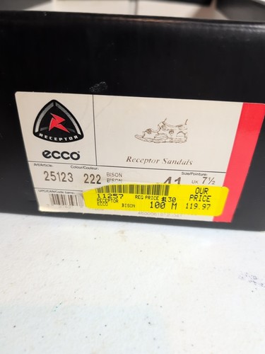 ECCO Men Receptor Technology Inca Sandals Size EU 41, Very Clean - Picture 2 of 20