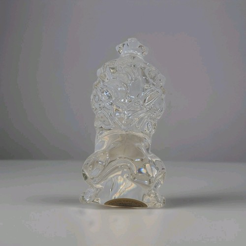 Princess House Treasures 24% Lead Crystal 3 1/2" Rocking Lion Made in Germany - Picture 7 of 11