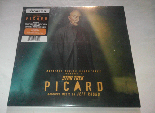 Star Trek Picard - Season 1 - Soundtrack Ltd Green Splattered Vinyl - New/Sealed - Picture 2 of 4