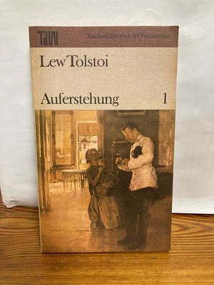 Auferstehung Lew Tolstoi Band 1 Taschenbuch der Weltliteratur