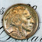 * 1923-P * SOLID+ GEM BU MS BUFFALO NICKEL * FROM ORIGINAL COLLECTION