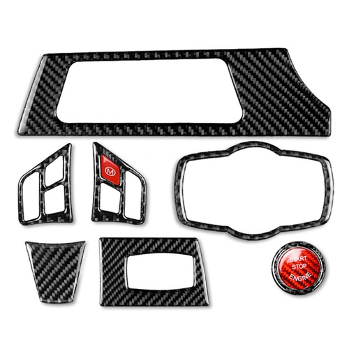 For BMW 3 Series E90 E92 E93 2005-2012 Steering Wheel Panel Cover Trim Kit - Picture 5 of 11