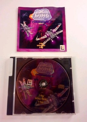 Star Wars X-Wing B-Wing PC Spiel dt CD-ROM Klassiker LucasArts 1994 Sehr gut RAR