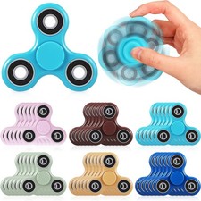 66 Pcs Fidget Spinner Bulk Sensory Fidget for Adults Favors Classroom Prizes ...