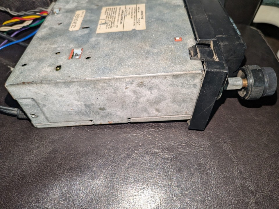 VTG Old School Alpine 7401 Car Stereo Shaft Mount Radio Car Stereo ...