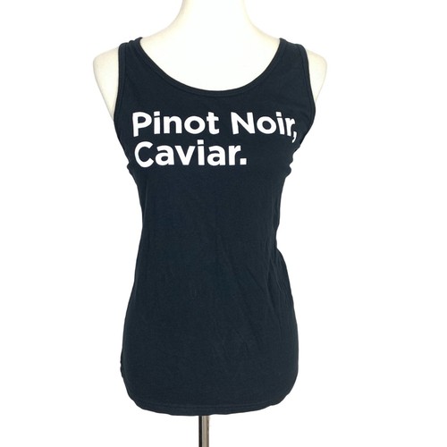 Bella Canvas Pinot Noir Caviar Netflix Black Graphic Tank Medium - Picture 5 of 5