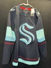 Seattle Kraken Adidas PrimeGreen NHL hockey Jersey Mens size 46 Brand new w/tags