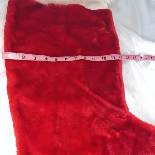 X-Large Navidad 31 Medias Peluche Cereza Con Acebo De Colección - Imagen 7 de 7