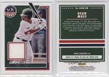 2022 Panini USA Baseball Stars & Stripes Materials Gold /99 Dean Moss #USAM-DM