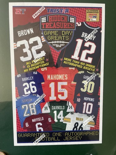 2019 Season Edition Tristar Hidden Treasures Autogramm Football Jersey Box! 🔥 - Bild 6 von 7