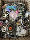 Vintage Mod New Mixed Lot 12+ lbs Costume Jewelry Wear Repair Repurpose Craft
