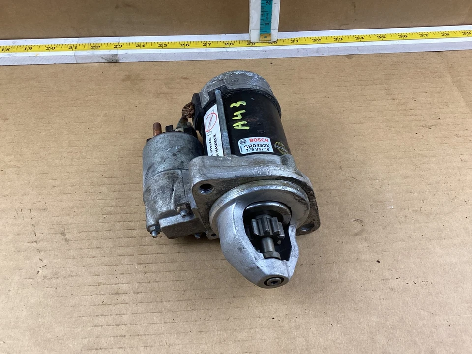 BMW 740i F01 N54 2011 motor de arranque SR0492X fabricante original Foto 2 de 4