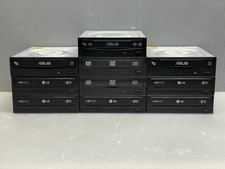 LOT OF 10 DVD-RW Burner Drives 5.25" SATA Major Brands LG ASUS Lite-On