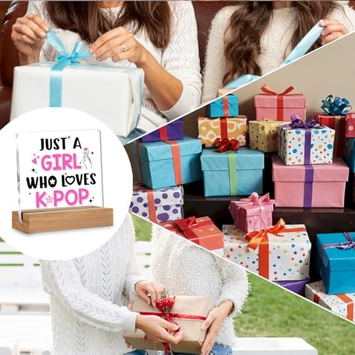 K-pop Gifts for Teen Girls, Music Gifts for Women, Kpop Acrylic Plaque Gift - Picture 8 of 8